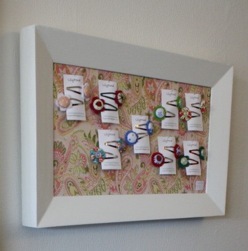 Lilypond hairclips