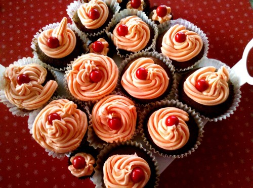 Birthday cupcakes