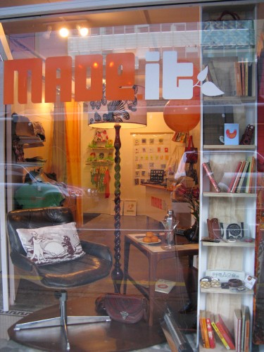 Our very first shop window