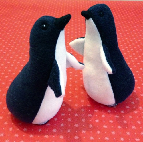 Happy little blue penguins!