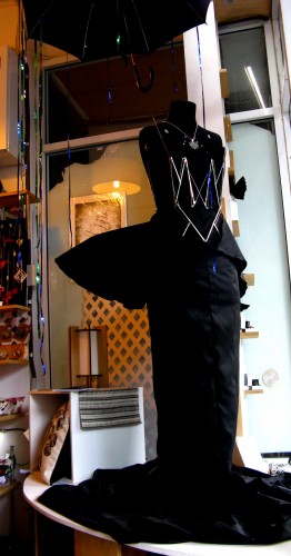Full length view of the dress.